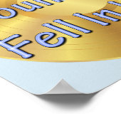 曲のタイトルおもしろいオールドスクールクラシックオルディーズ ポスター (角)