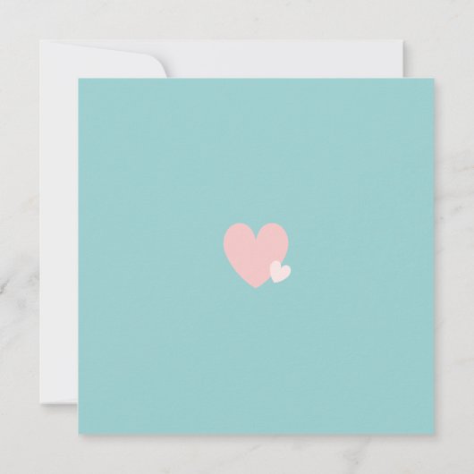 曲のプレイリスト写真ラブバレンタインデーのカード (裏面)