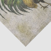 曲の切り離しに歌う鶏 薄葉紙 (詳細)