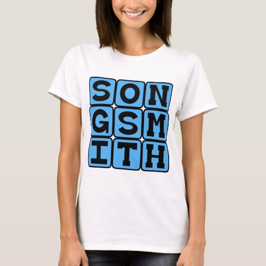 曲の職人ソングスミス Tシャツ (正面)