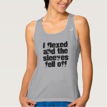 曲るタンクトップ