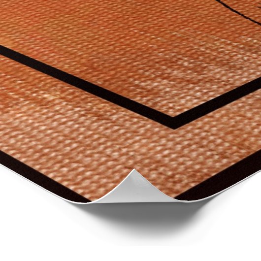 曲をごまかす ポスター (角)