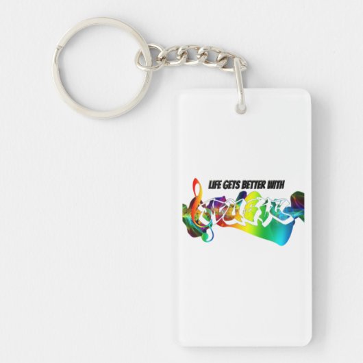 曲クールをジャム キーホルダー (正面)