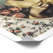 曲マイバラマリーヴィンテージ楽譜シートカバー ポスター (角)