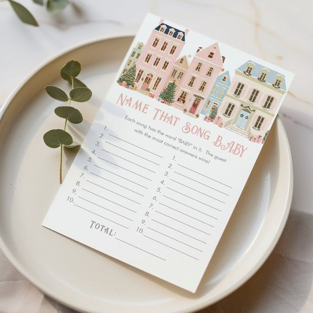 曲名を当てようベイビークリスマスヴィレッジゲーム (クリエイターアップロード済み)