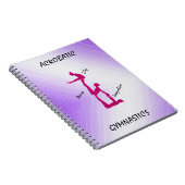 曲技体操グラデーション(最大3名) ノートブック (右側)