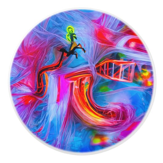 曲技恐怖症 セラミックノブ (正面)