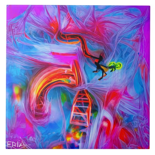 曲技恐怖症 タイル (正面)