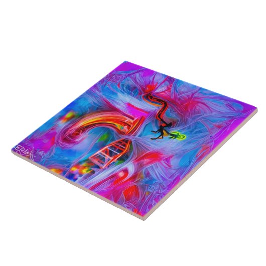 曲技恐怖症 タイル (側面)