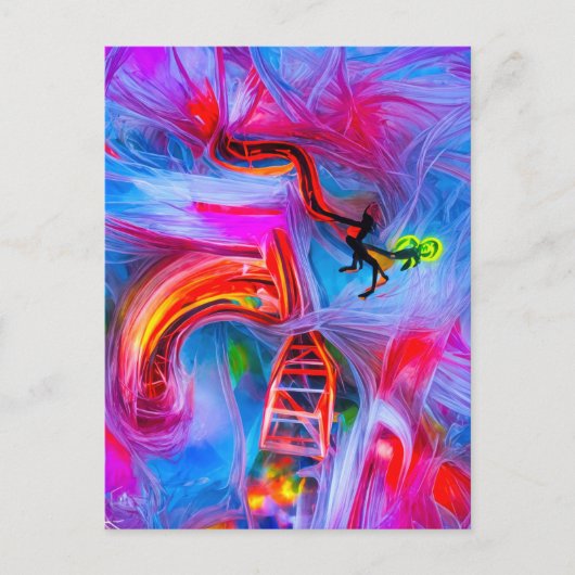 曲技恐怖症 ポストカード (正面)