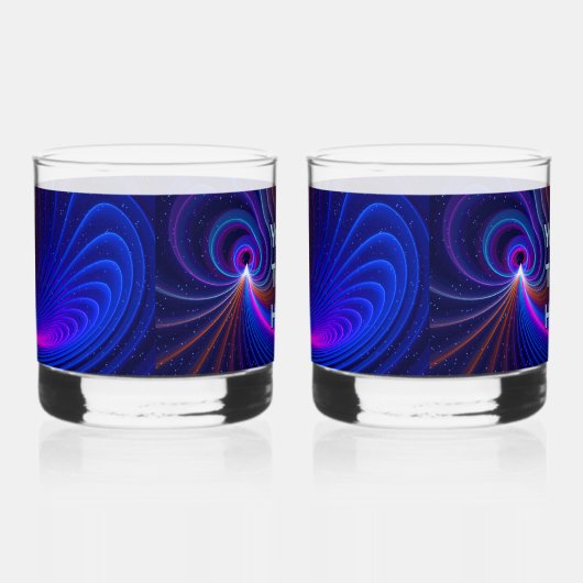 曲率 ウイスキーグラス (右)