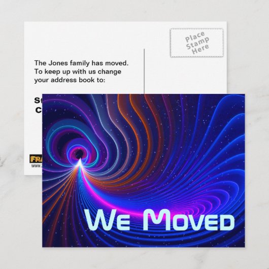 曲率 案内ポストカード (正面/裏面)