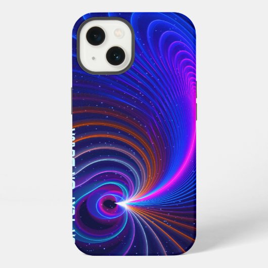 曲率 iPhoneケース (裏面)