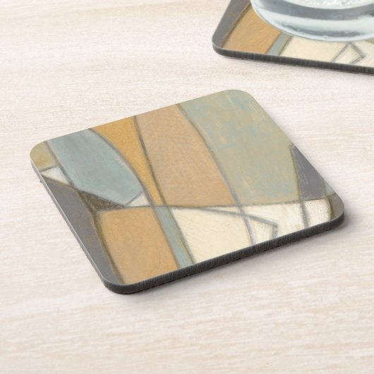 曲線とミュートされたアーストーン コースター (左側)