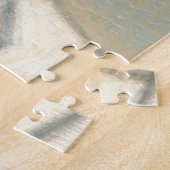 曲線とミュートされたアーストーン ジグソーパズル (側面)