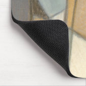 曲線とミュートされたアーストーン マウスパッド (コーナー)