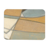 曲線とミュートされたアーストーン マグネット (横)