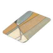 曲線とミュートされたアーストーン マグネット (左側)