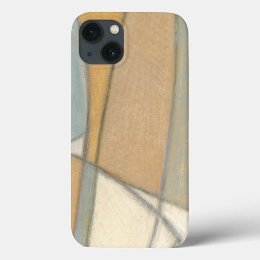 曲線とミュートされたアーストーン Case-Mate iPhoneケース (裏面)