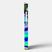 曲線と非常にカラフルの形状、緑が優先 Case-Mate iPhoneケース (裏面 / 左)