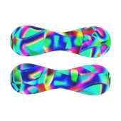 曲線と非常にカラフルの形状、緑が広がる 野球ボール (パネル)