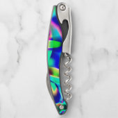 曲線と非常にカラフルの形状、青が優先… ソムリエナイフ (裏面)