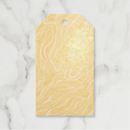 曲線のスケッチ ギフトタグ