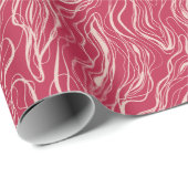 曲線のスケッチ ラッピングペーパー (ロールコーナー)