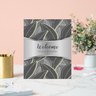 曲線の分岐離れ灰色G626 アクリルサイン