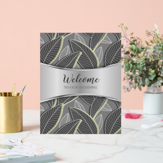 曲線の分岐離れ灰色G626 アクリルサイン (ウェディング)