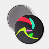 曲線の形 マグネット (正面/裏面)