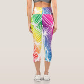 曲線の虹 カプリレギンス (裏面)