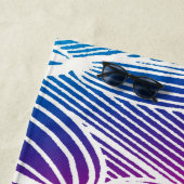 曲線の虹 ビーチタオル (インサイチュ)