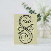 曲線はがき ポストカード (スタンド正面)