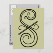 曲線はがき ポストカード (正面/裏面)
