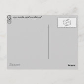 曲線はがき ポストカード (裏面)