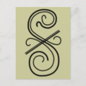 曲線はがき ポストカード (正面)