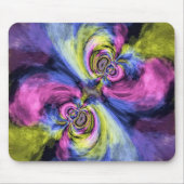 曲線を使用したフェーズドカラー マウスパッド (正面)