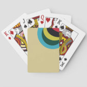 曲線カラフルパターン トランプ (裏面)