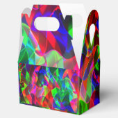 曲線カラフル三角形または色の起伏。 フェイバーボックス (オープン)