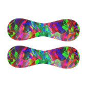 曲線カラフル三角形または色の起伏。 野球ボール (パネル)