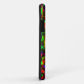 曲線カラフル三角形または色の起伏。 Case-Mate iPhoneケース (裏面/右)