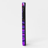 曲線カラフル光源、DIY名、白いスクリプト Case-Mate iPhoneケース (裏面/左)