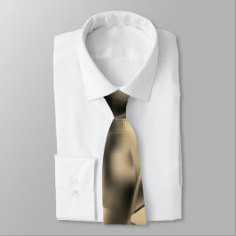 曲線カーキまたはベージュの形状、派手なトーン ネクタイ