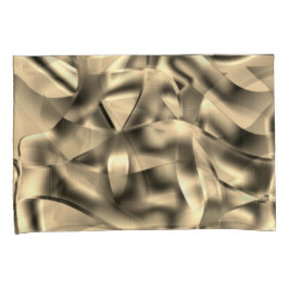 曲線カーキまたはベージュの形状、派手なトーン 枕カバー