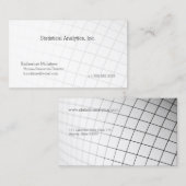 曲線グラフ 名刺 (正面/裏面)