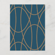 曲線コンテンポラリー抽象デザイン