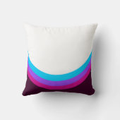 曲線デザイン要素 クッション (裏面)