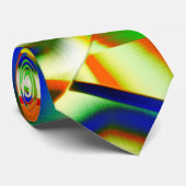 曲線ベージストリップ上のカラーパッチ ネクタイ (ロール)