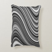 曲線ユニークの線のパターン アクセントクッション (裏面(縦))